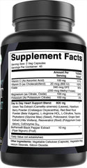 Beetroot powder and L-Arginine/L-Citrulline ingredients in the formula