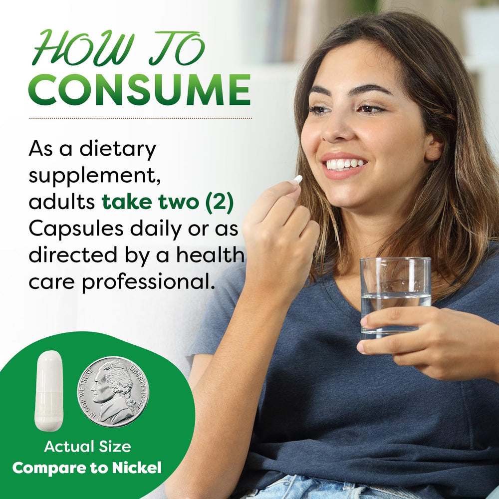 Ingredient panel and capsule details for IP-6 product