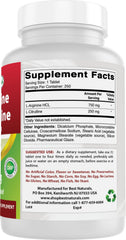 Gluten-free and non-GMO certifications for Best Naturals L-Arginine L-Citrulline Complex