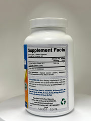 Nutritional facts and ingredients of Best Naturals Moringa Extract