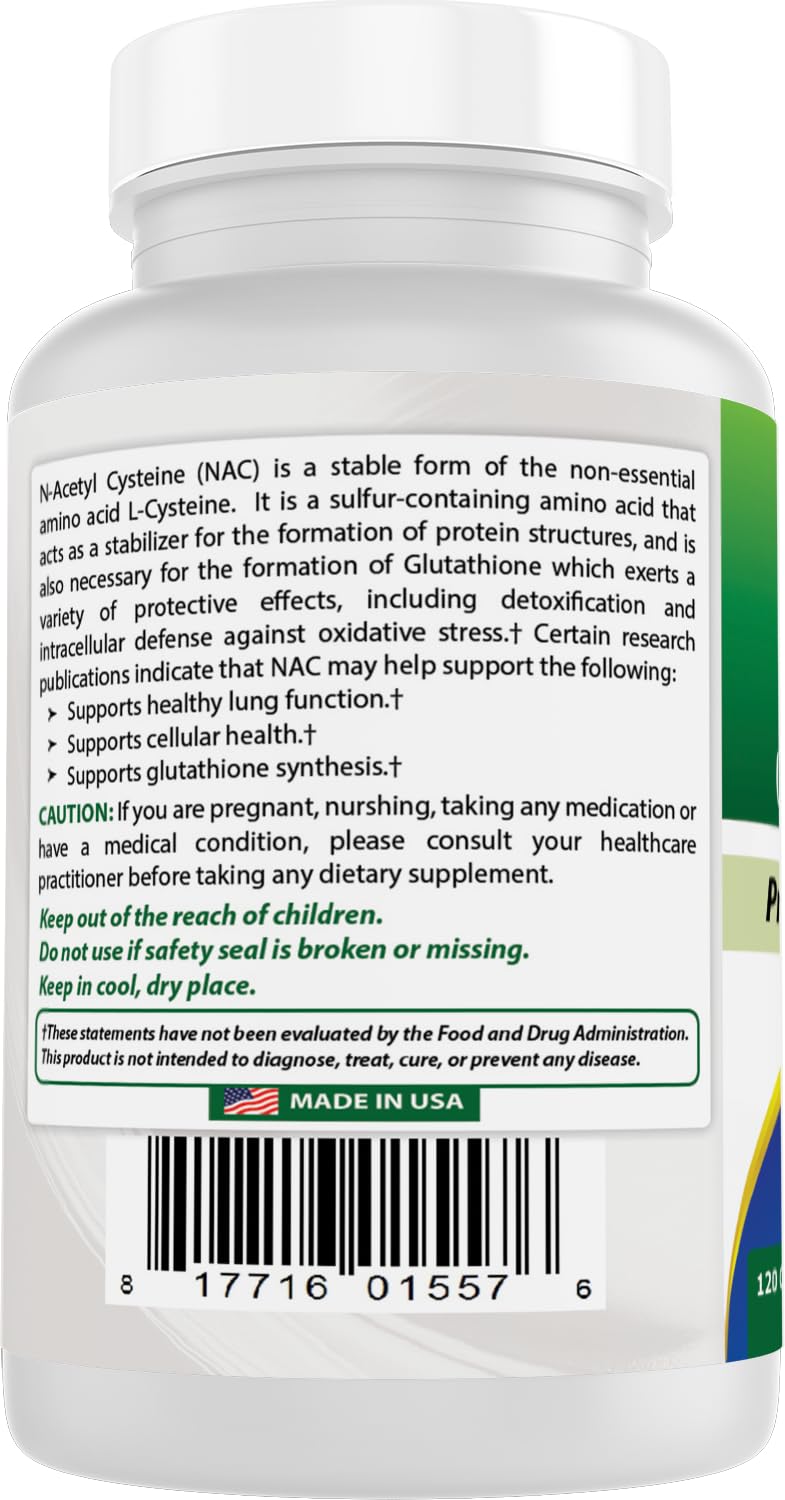 Lifestyle image of Best Naturals NAC bottles and capsules