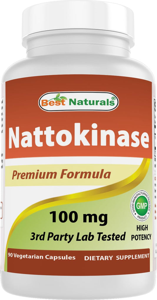 Best Naturals Nattokinase bottle front