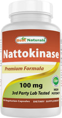 Best Naturals Nattokinase bottle front