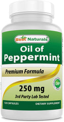 Best Naturals Peppermint Oil bottle for daily digestive support.