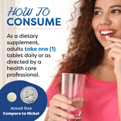 Supplement facts panel for potassium gluconate