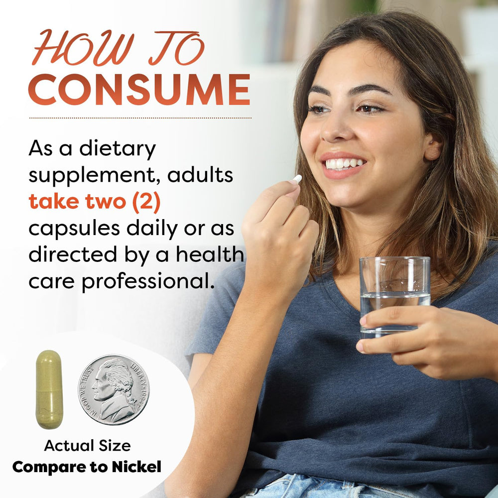 Nutrition facts panel on Best Naturals Quercetin bottle
