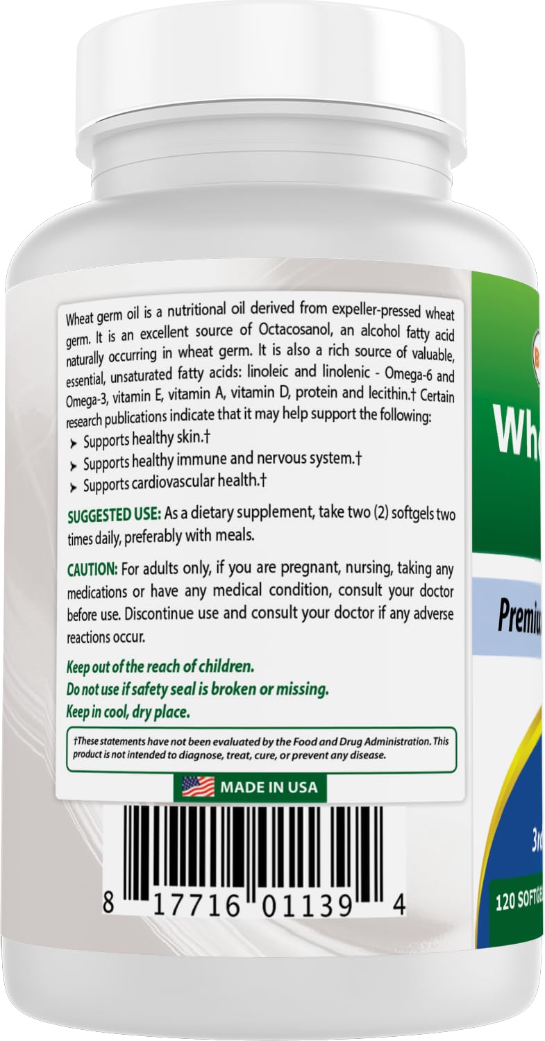 Lifestyle image illustrating health benefits of wheat germ oil