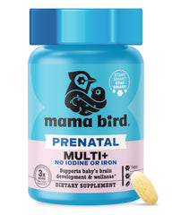 Best Nest Wellness Mama Bird bottle front label highlights brain-ready nutrients.
