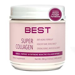 Bottle of BEST Super VERISOL Collagen Powder – 30 servings