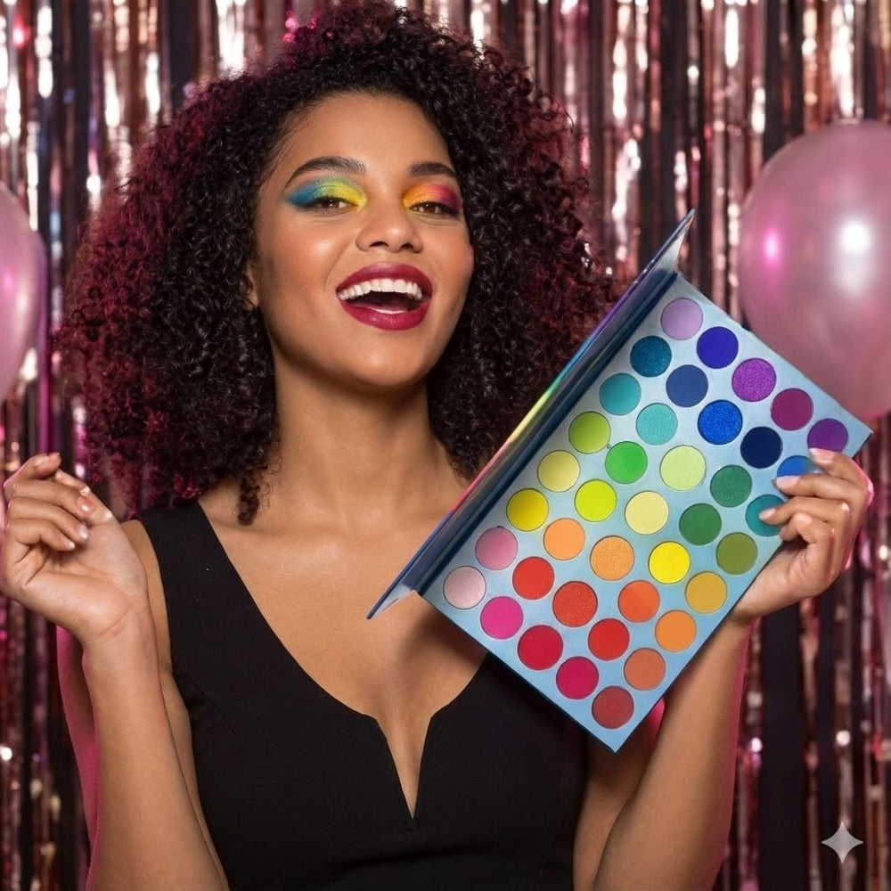 BestLand rainbow palette open view showing full spectrum for day-to-night creativity