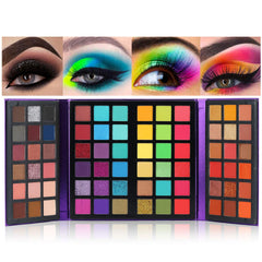BestLand 72-color eyeshadow palette with double-door design for quick daily looks.