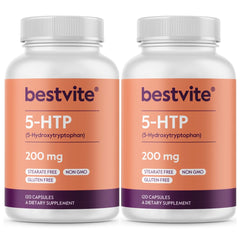 BESTVITE 5-HTP bottle with 240 capsules