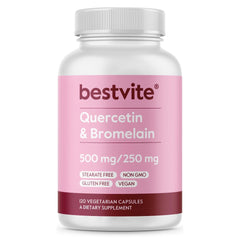 BESTVITE Quercetin with Bromelain bottle front
