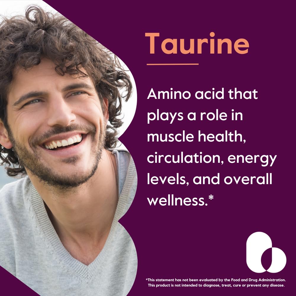 Bestvite Taurine 1000mg – Product label and packaging