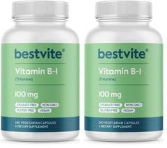 BESTVITE Vitamin B-1 100mg bottle front view