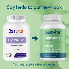 Third-party testing and verification badge for BESTVITE Vitamin B-6
