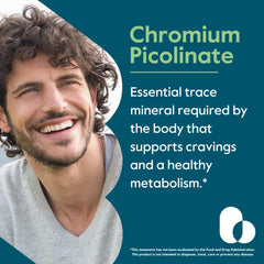 Nutritional information and serving size for Chromium Picolinate