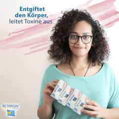 Illustration showing Arginine, Betaine and Citrate supporting liver