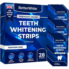BetterWhite teeth whitening strips pack with 28 strips and 14 treatments