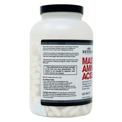 Serving suggestion: Mass Amino Acids tabs during workout