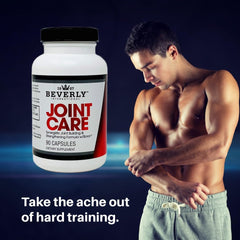Athlete using Joint Care for joint support