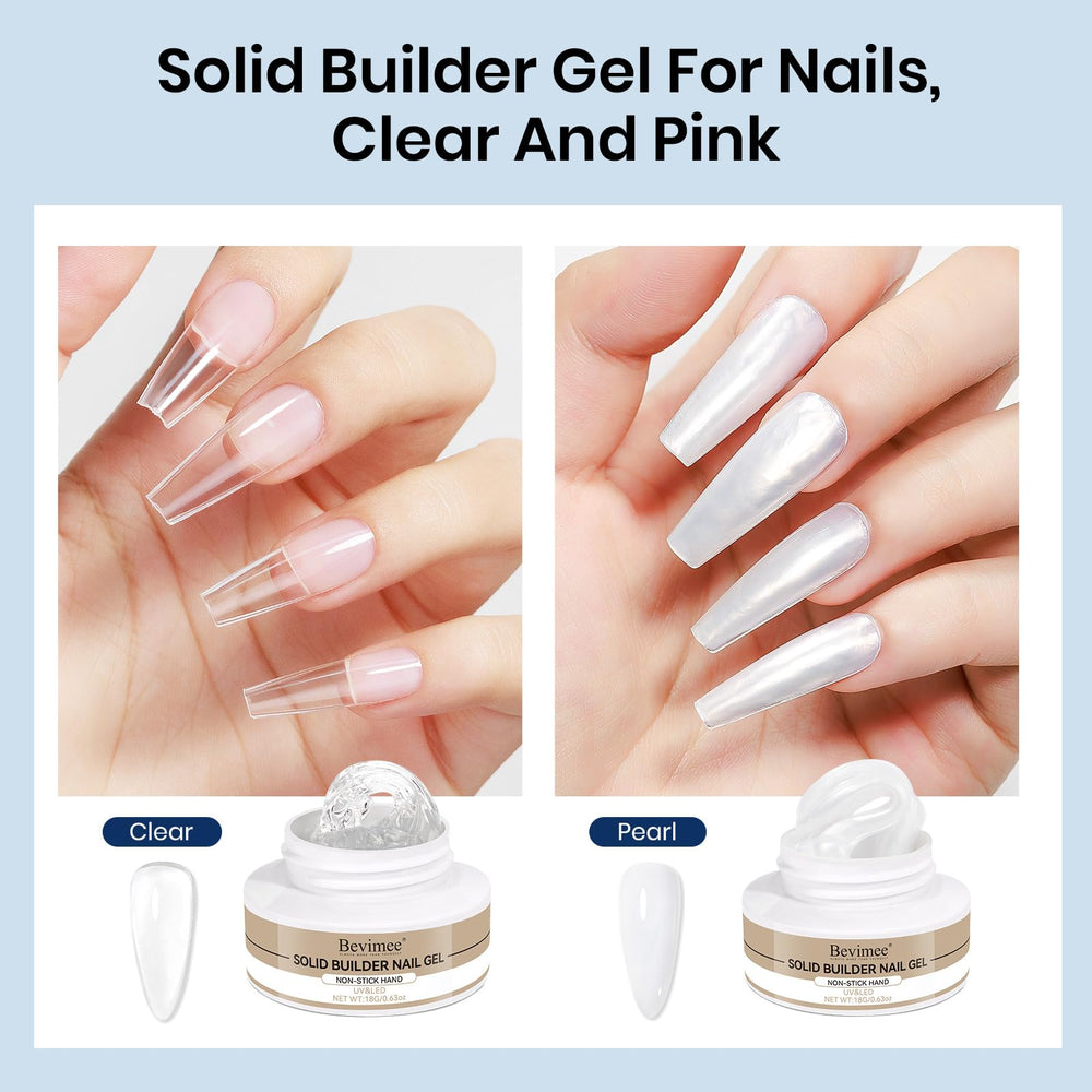 Bevimee dual nail forms for precise DIY nail shaping