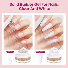 Bevimee nail file and dual head pen setup for precise shape and decorative details
