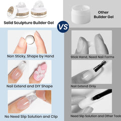 Bevimee nail file and sculpting tool for smooth gel shaping