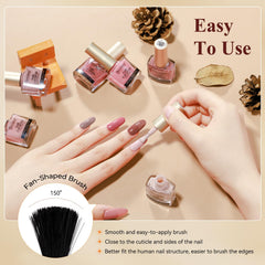 Bevimee vegan lacquer with clean ingredients for worry-free at-home nails.