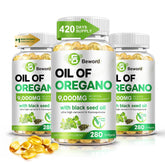 BEWORD Oil of Oregano 840 softgel bottle – front view