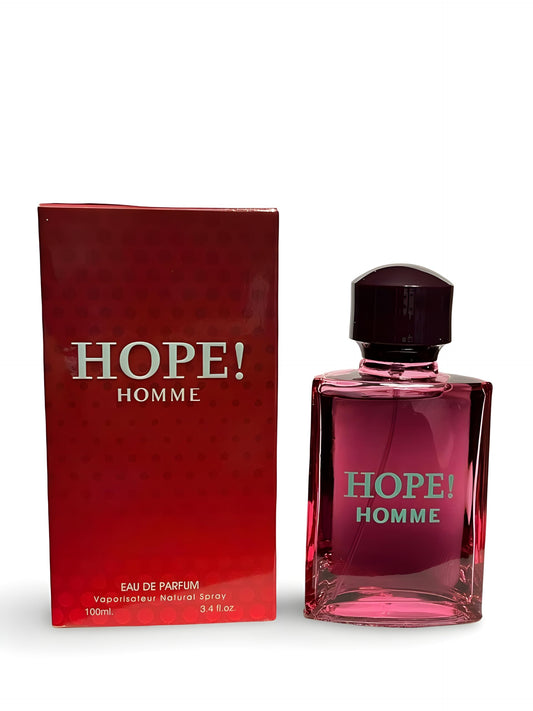 Bexter Hope Homme bottle front showing versatile day-to-night appeal