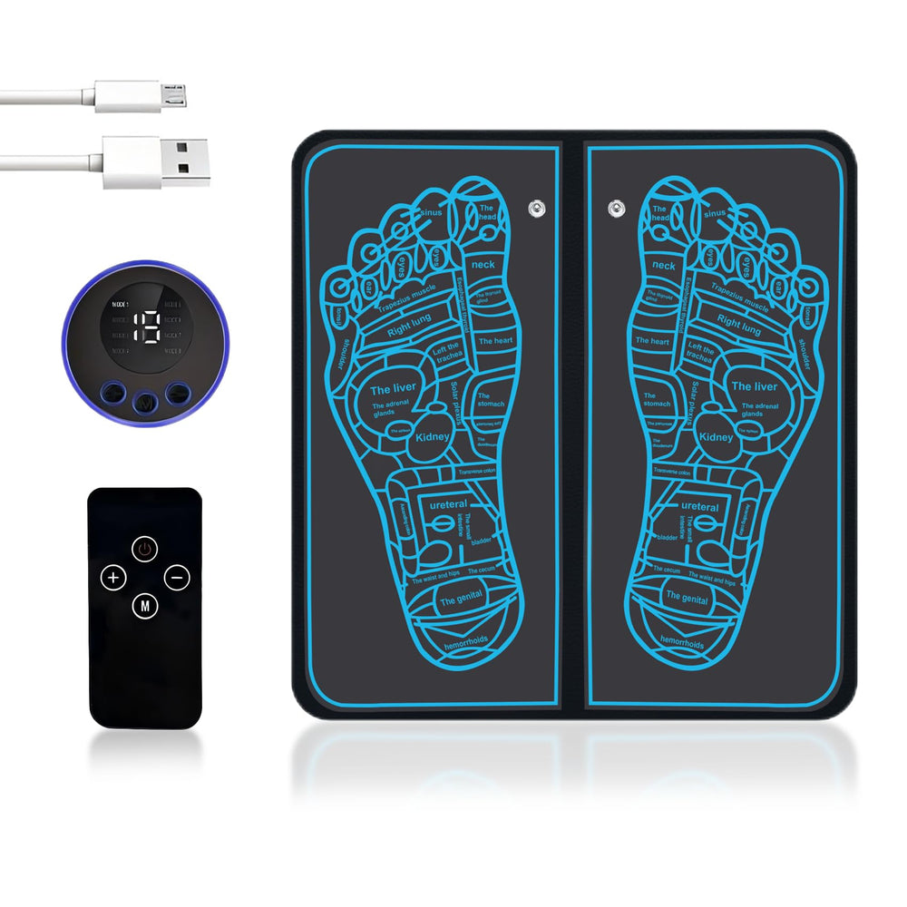 Beyn Health Expert feet massager mat front view relaxing foot massage