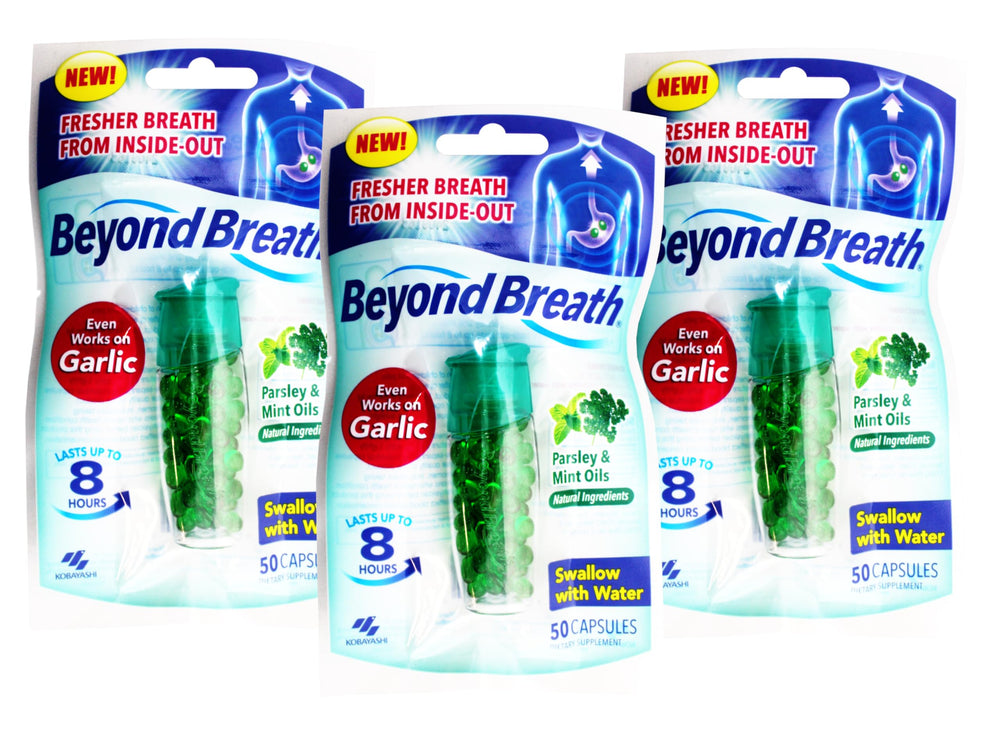 Beyond Breath capsules bottle front