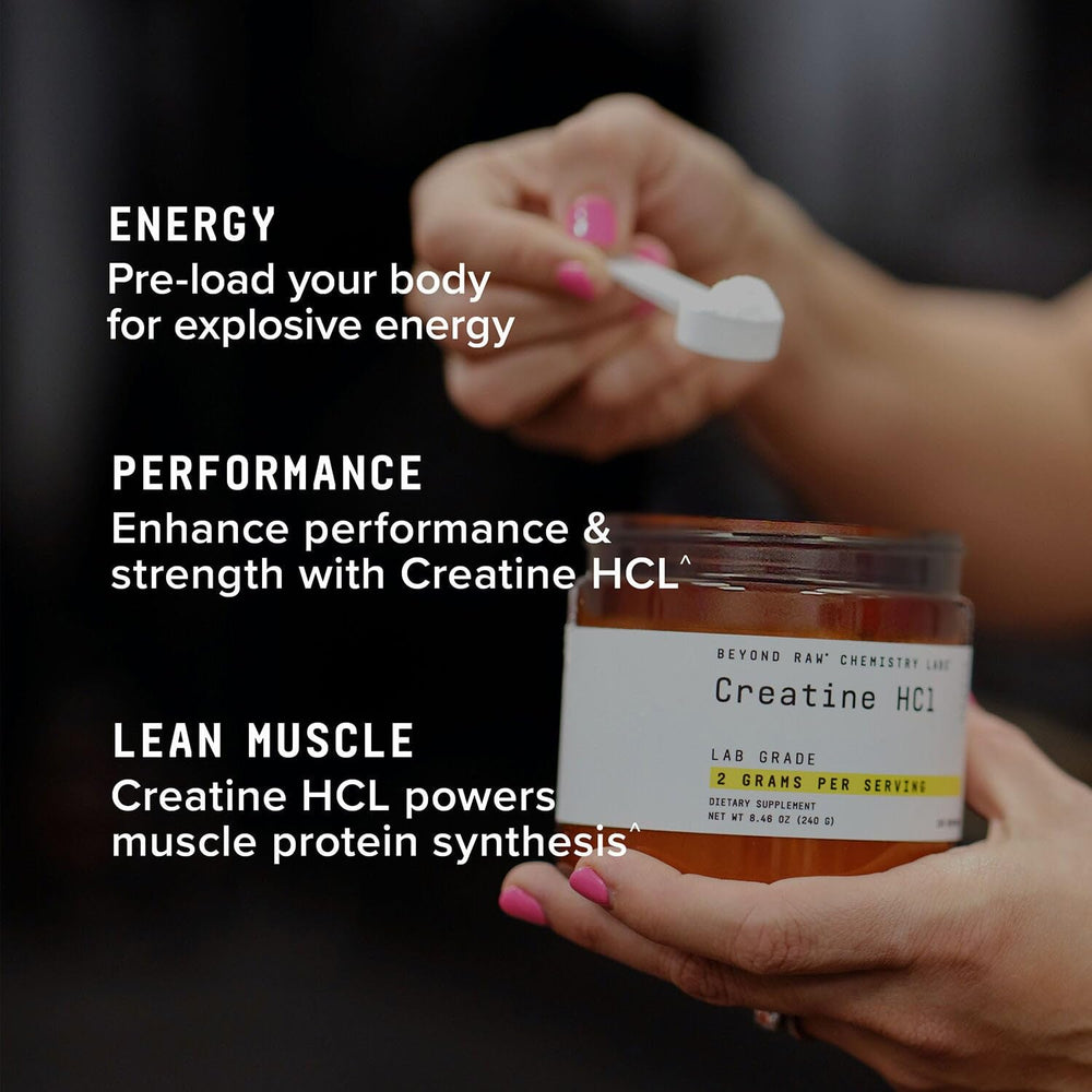 Graphic showing 2.6x creatine concentration per serving