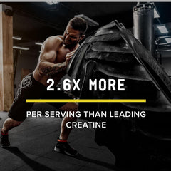 Lab-grade Creatine HCl ingredients close-up