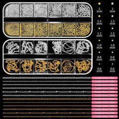 Bezztito 3D starburst nail charms for bold designs
