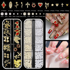 Bezztito alloy nail chains and rivets add metallic accents.