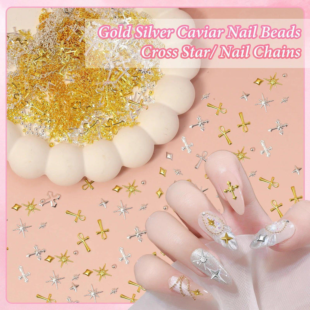 Bezztito premium metallic finish on charms and beads