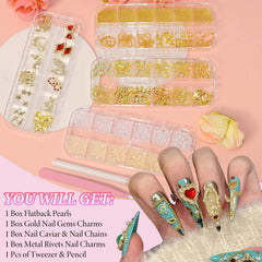 Bezztito white ABS pearls for luxurious nail decoration details.