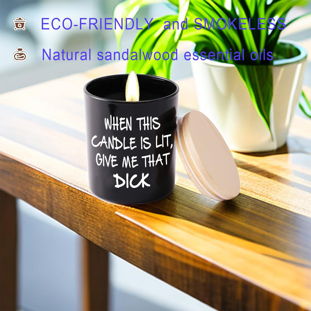 Gift-ready BFJLIFE candle with minimalist design