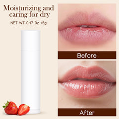 BFZMSLY vitamin E enriched lip balm for smooth, moisturized lips.