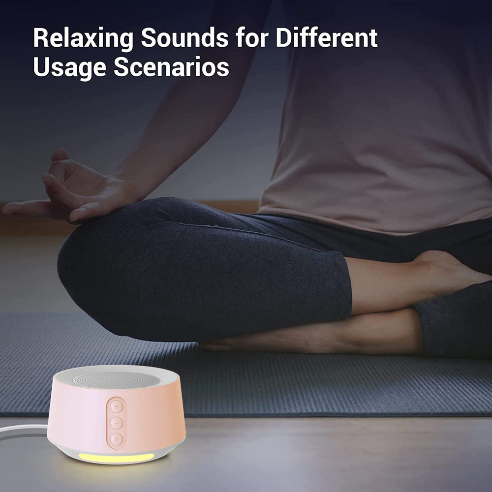 BGOVERSS travel-friendly device fits bags and provides on-demand noise