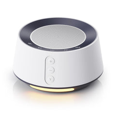 BGOVERSS White Noise Sound Machine front view for compact sleep setup