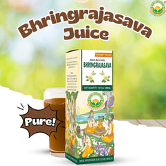 Collection of herbs used in Bhringrajasava