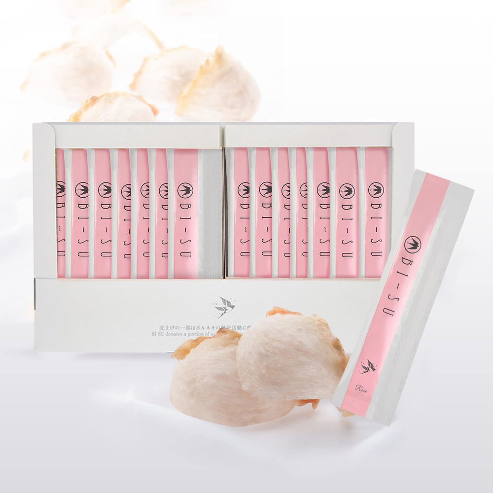 BI-SU Extract Jelly Sticks packaging with rose flavor