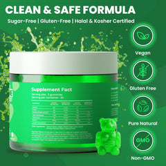 Big Bear Bites nutrition label and ingredients for transparent dosing