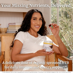 BIG BOLD HEALTH HTB Immune Energy Chews bottle for convenient daily energy and focus.