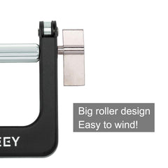 Close-up of heavy-duty aluminum alloy construction