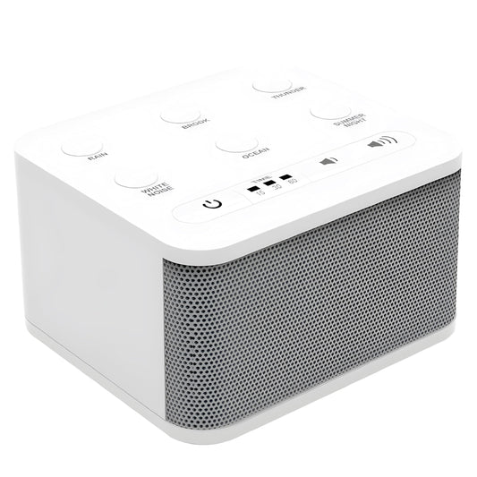 Big Red Rooster Sleep Sound Machine front view with six sleep sounds for nap time