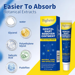 Close-up of absorbed cream into skin after application
